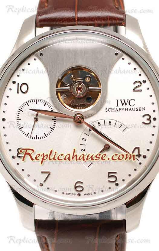 IWC Portuguese Tourbillon Mystere Montre Replique