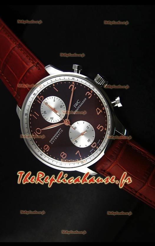 Réplique de montre suisse IWC Portuguese Chronograph - Édition réplique miroir 1:1