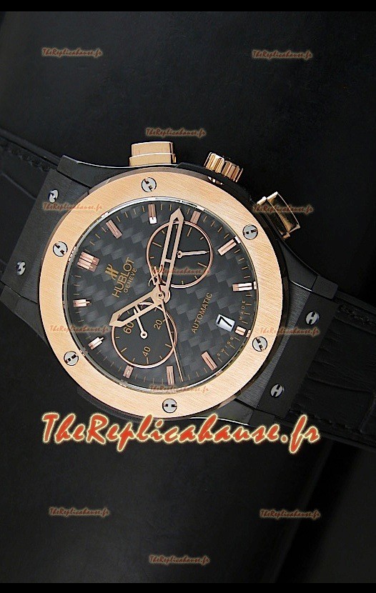 Réplique de montre Quartz japonaise Hublot Classic Fusion Chrono - Deux tons