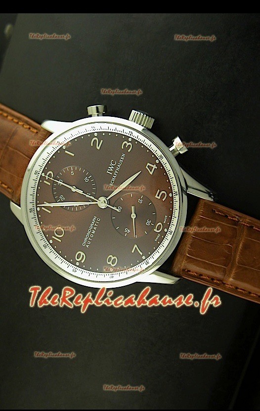 Réplique de montre suisse IWC Portuguese Chronograph - Édition réplique miroir 1:1