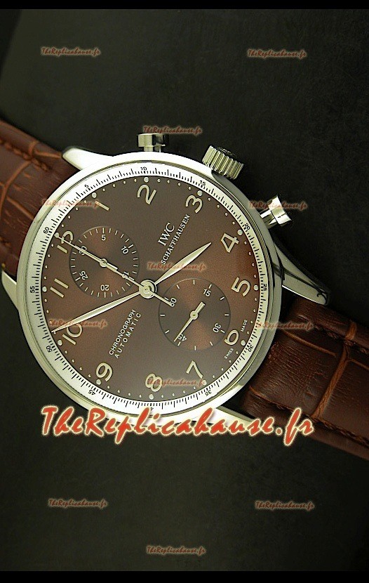 Réplique de montre suisse IWC Portuguese Chronograph - Édition réplique miroir 1:1