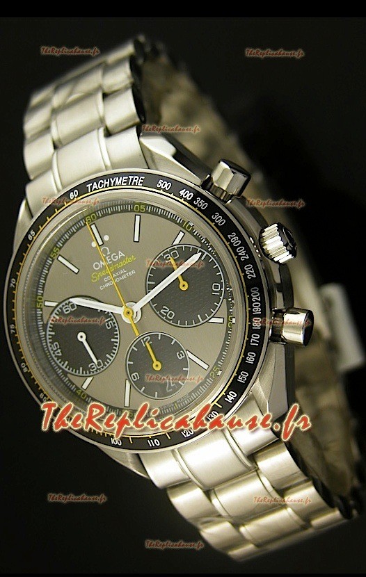 Réplique de montre suisse Omega Édition Speedmaster Racing - Cadran gris - Réplique miroir 1:1