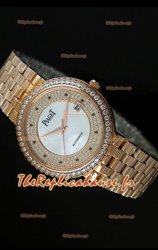 Réplique de montre suisse automatique Piaget Altiplano en or jaune