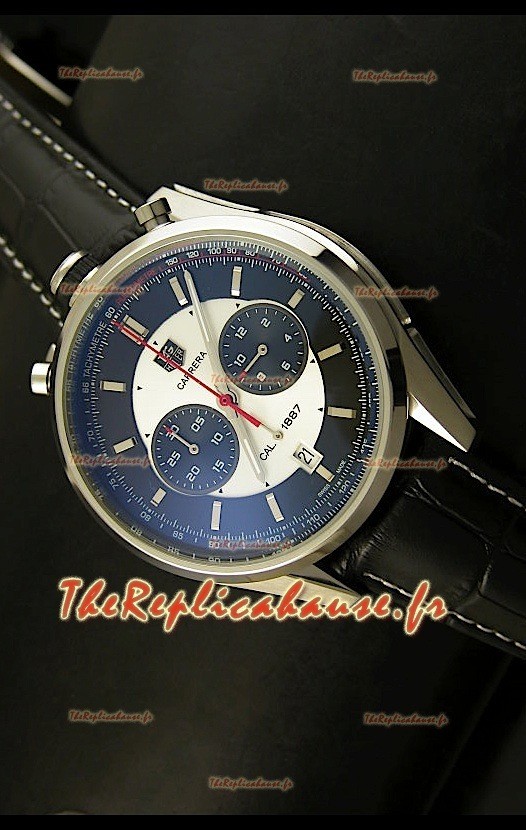 Réplique de montre Tag Heuer Carrera Calibre 1887 Heritage - Mouvement Quartz