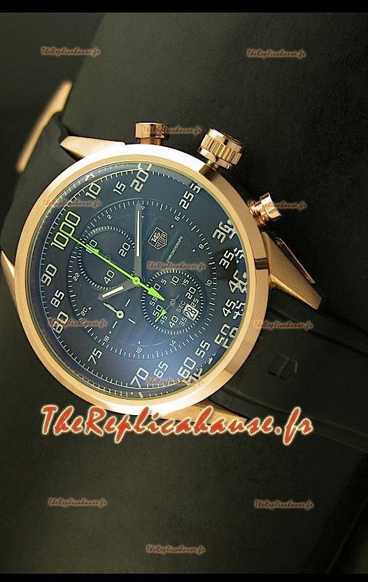Réplique de montre japonaise Tag Heuer Mikrotimer 1000th - Mouvement Quartz