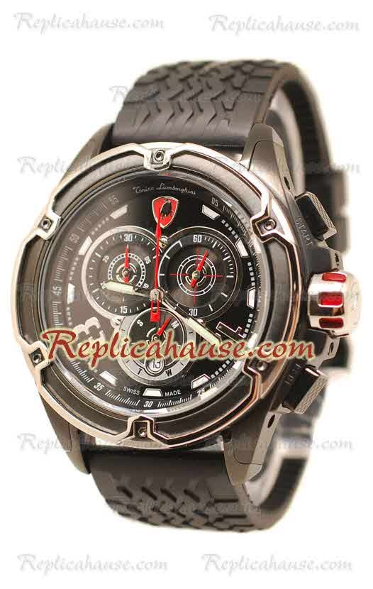 Lamborghini Mesh Chronograph Japonais Montre Replique