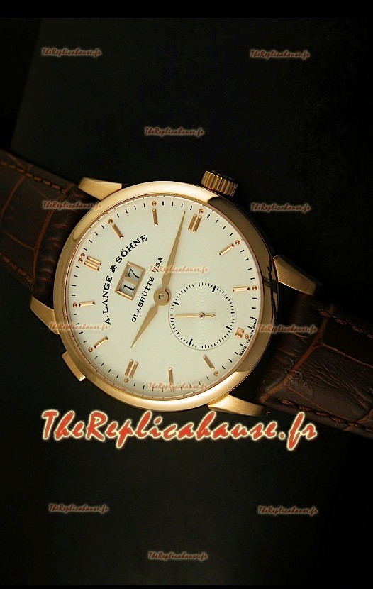 Montre Reguliert A.Lange & Sohne dans un boîtier en or rose