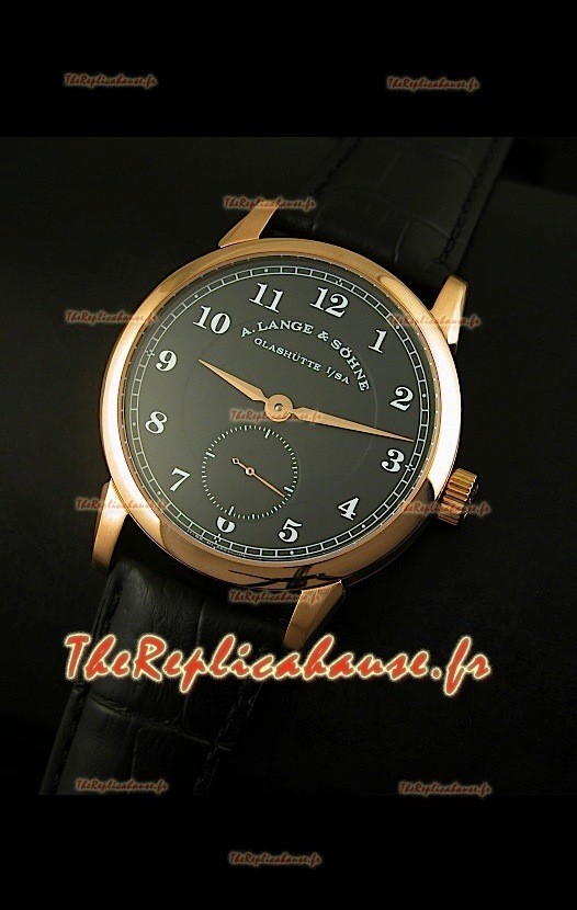 Montre à remontage manuel A. Lange & Sohne Édition 1815 dans un boîtier en or rose
