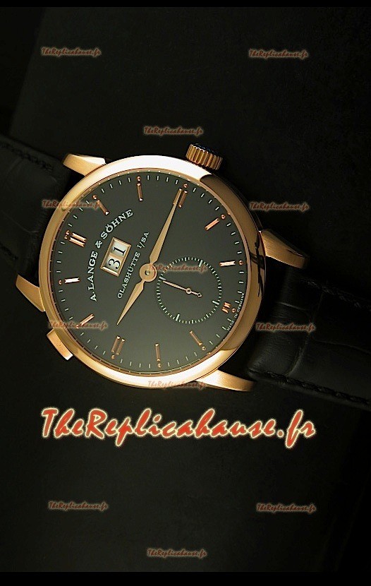 Montre Reguliert A.Lange & Sohne dans un boîtier en or rose