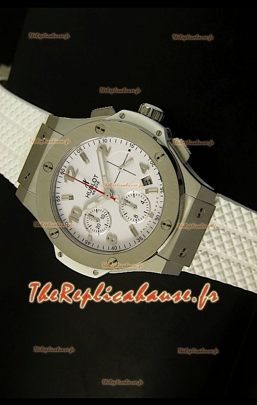 Montre avec revêtement acier inoxydable Hublot Big Bang 40mm - Réplique miroir 1:1 