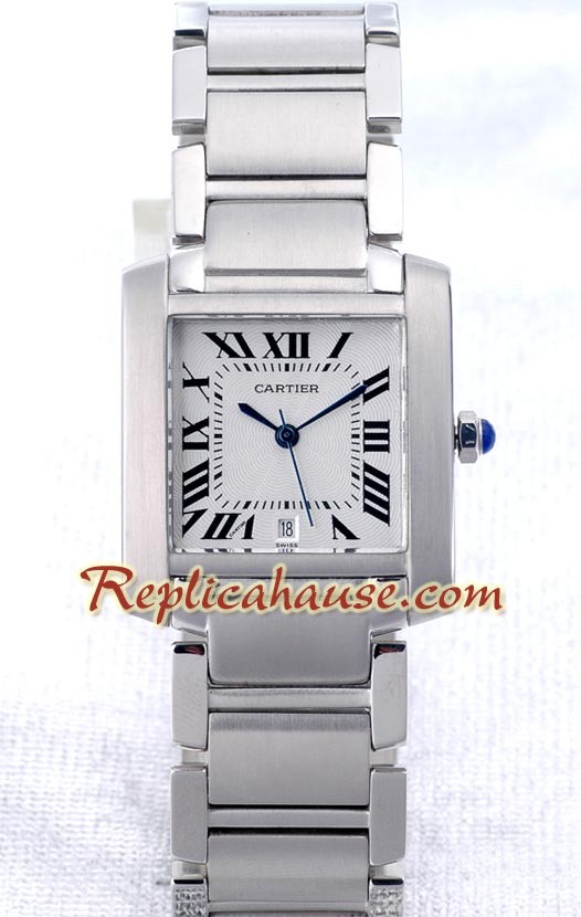Cartier Tank Francaise Grand Modele Hommes