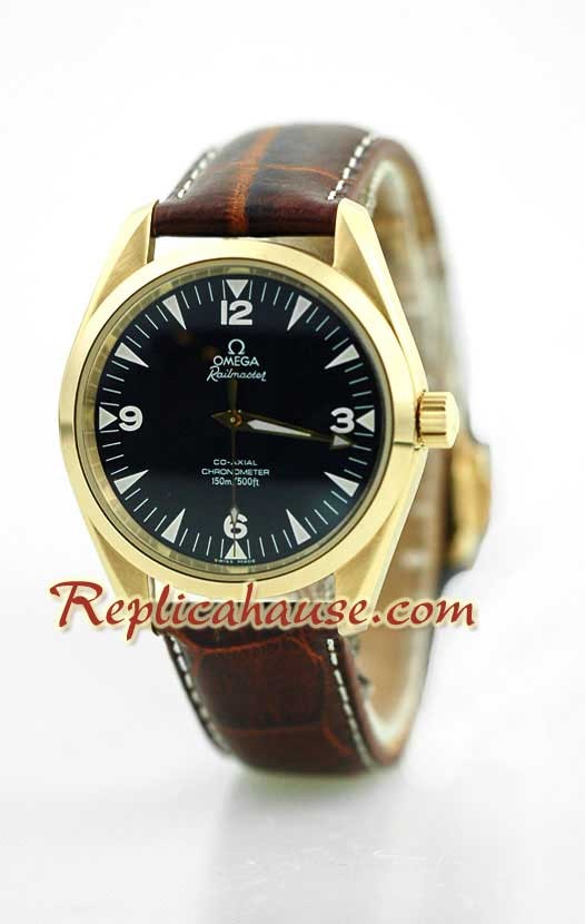 Omega Co-Axial Railmaster Montre Suisse Replique
