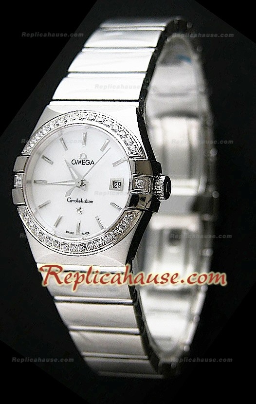 Omega Constellation Femmes Swiss Automatic Montre – 28 mm