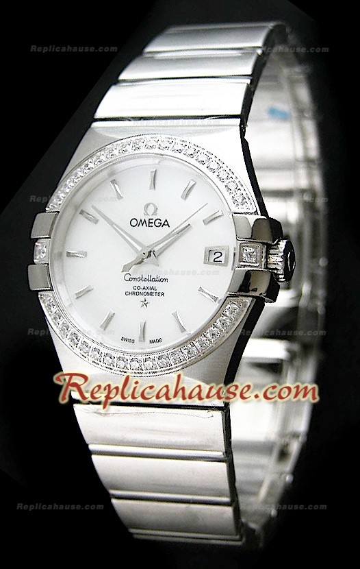 Omega Constellation Mens Swiss Automatic Montre – 37 mm