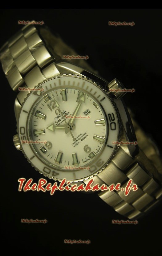 Montre suisse Omega Seamaster Planet Ocean Liquidmetal de taille moyenne 36mm