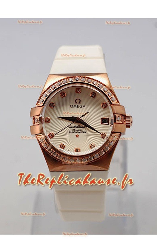 Omega Constellation REPRODUCTION Montre Pour Femme - Mouvement Quartz - 35MM