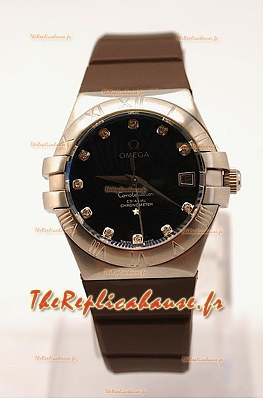 Omega Constellation REPRODUCTION Montre Pour Femme - Boitier en Acier - 35MM