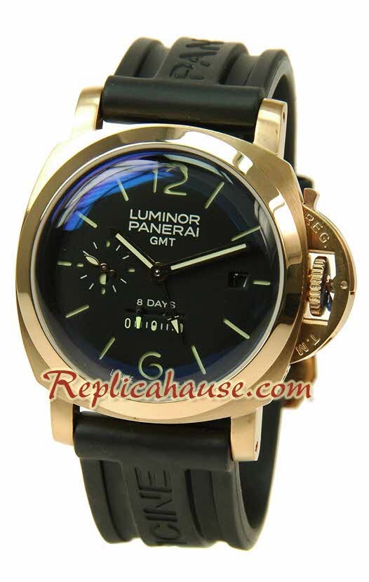 Panerai Luminor GMT 8 Days Montre Suisse Replique