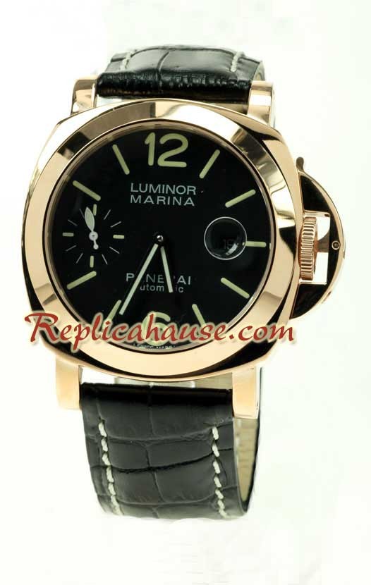 Panerai Luminor 00111 Pink d' or Japonais Montre Replique