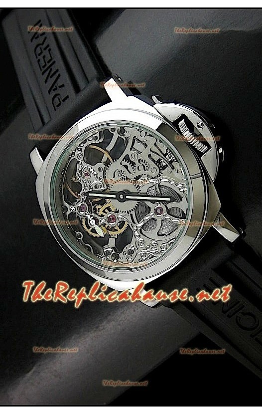 Panerai Luminor Marina Squelette Cadran Suisse Montre De Replique