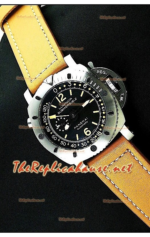 Panerai Luminor 1950 Pangaea Suisse Montre De Replique Leather Sangle