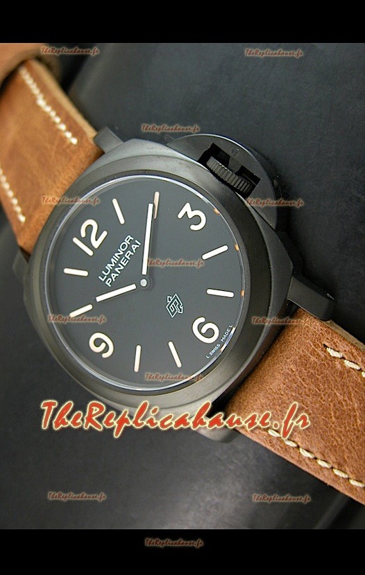 Panerai Luminor PAM360 PVD Reproduction Montre Suisse Cadran SuperLume