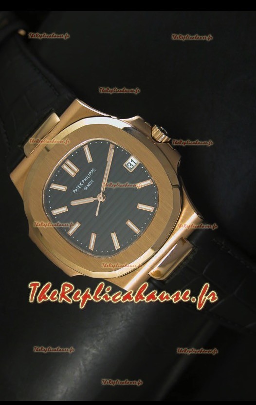 Montre suisse Patek Philippe Nautilus 5711/R Jumbo - Réplique miroir ultime 1:1