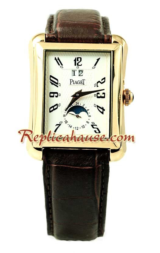 Piaget Black Tie Emperador Moon Phase Montre Replique