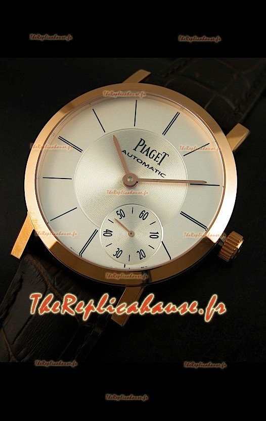 Piaget Altiplano Reproduction Montre Suisse Remontage Manuel avec Cadran Blanc