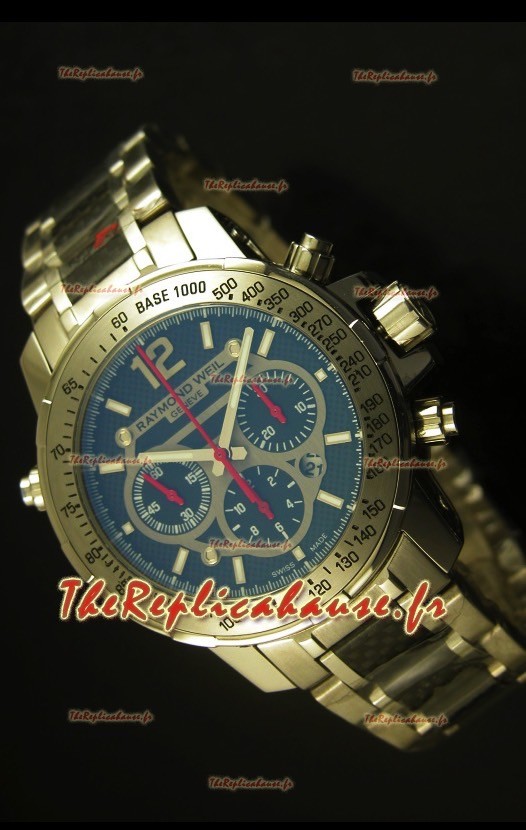 Montre sport chronographe Raymond Weil Nabucco (version actualisée)