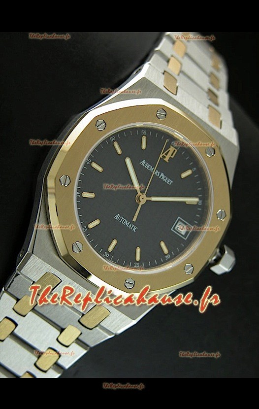 Audemars Piguet Royal Oak Montre Suisse Placage Deux Tons Or/Acier - REPRODUCTION EXACTE