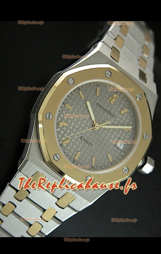 Audemars Piguet Royal Oak Montre Suisse Placage Deux Tons Or/Acier - REPRODUCTION EXACTE