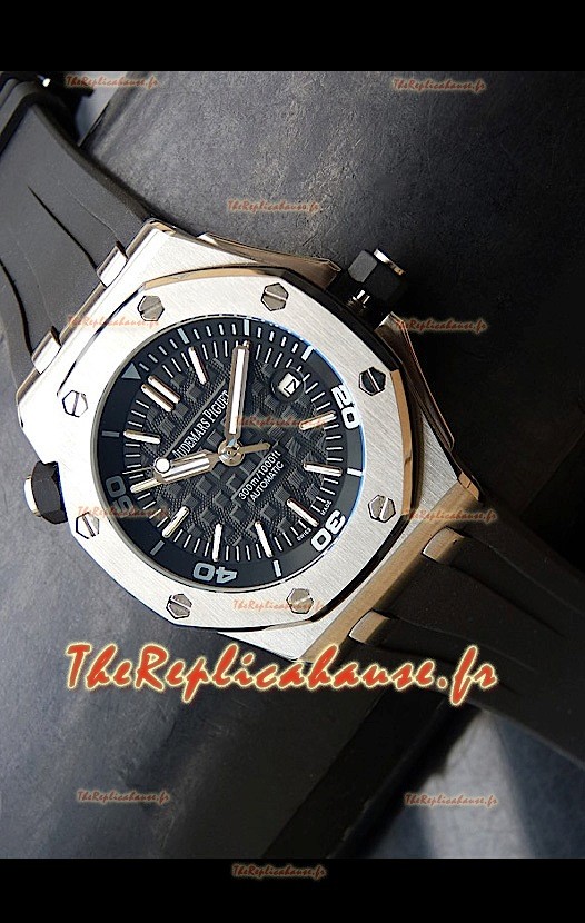 Audemars Piguet Scuba Copie Montre Japonaise Cadran Noir