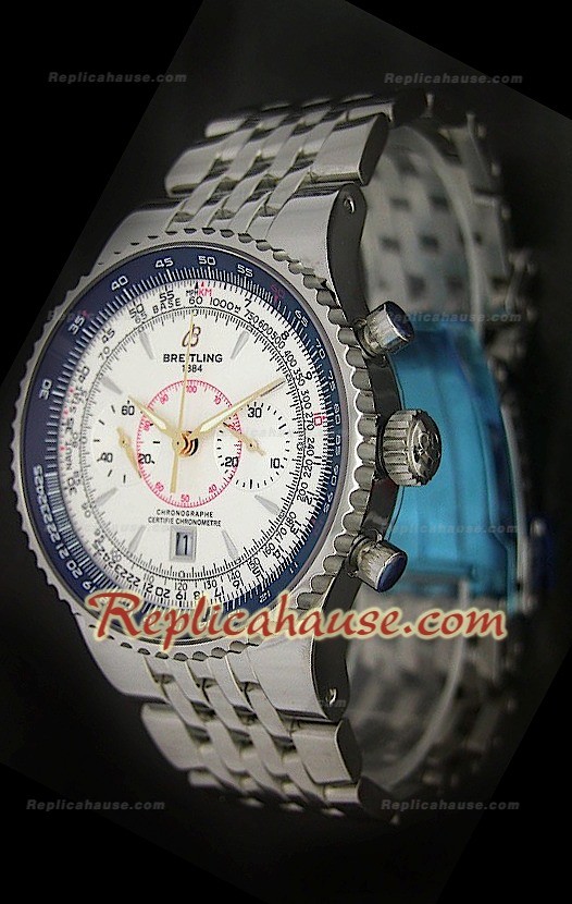 Breitling MontBrilliant Datora Legend Swiss Montre avec Cadran Blanc