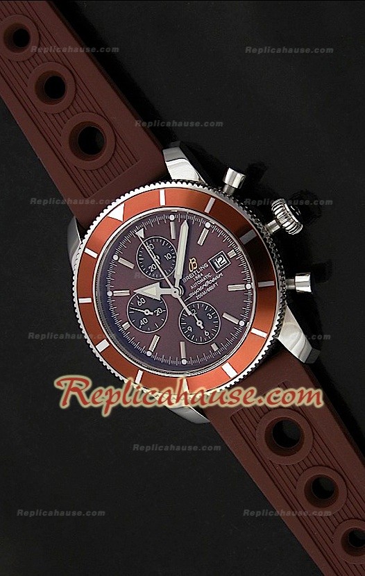 Breitling Steelfish SuperOcean Heritage Swiss Montre en Marron 
