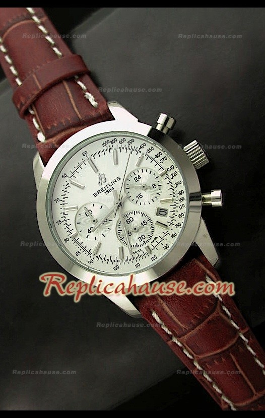 Breitling Transocean Japanese Quartz Montre - 35MM