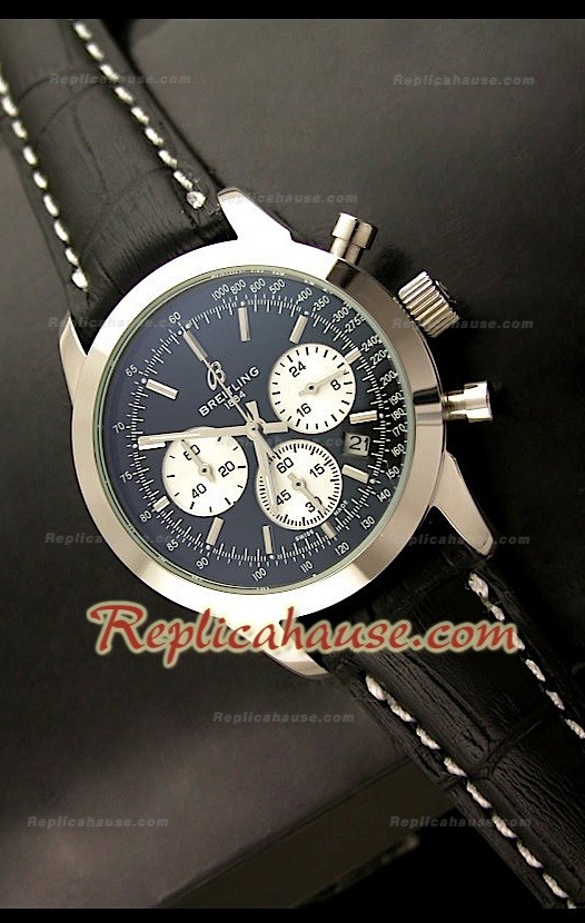 Breitling Transocean Japanese Quartz Montre - 35MM
