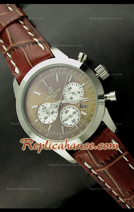 Breitling Transocean Japanese Quartz Montre - 35MM