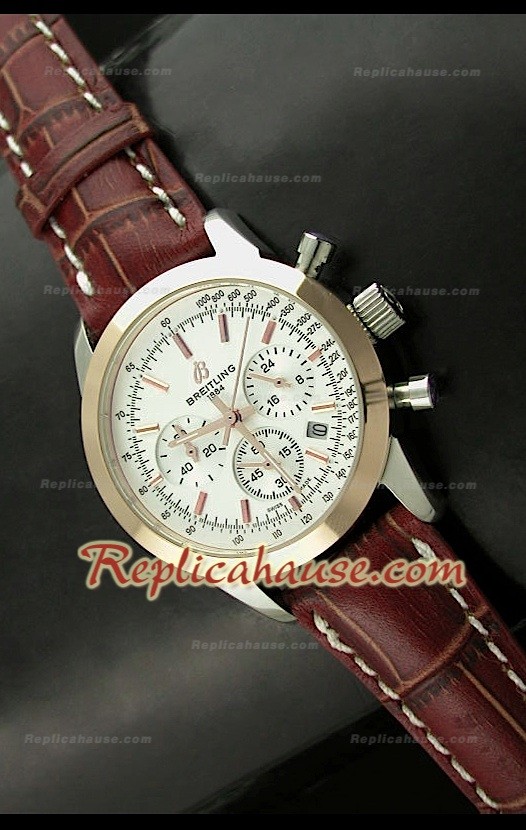 Breitling Transocean Japanese Quartz Montre - 35MM