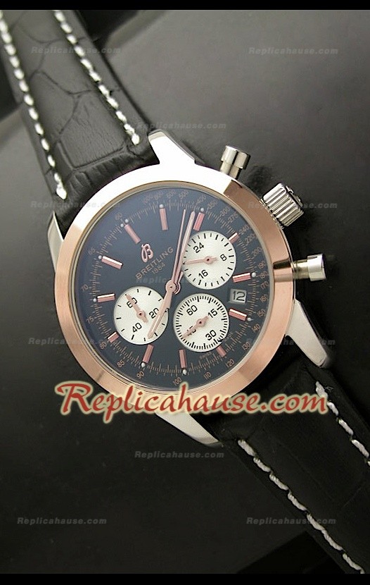 Breitling Transocean Japanese Quartz Montre - 35MM