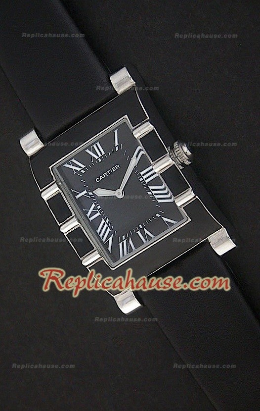 Cartier Tank Japanese Montre avec Mouvement à Quartz 