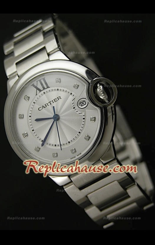 Ballon De Cartier Mid Sized Quartz Montre - 36 mm