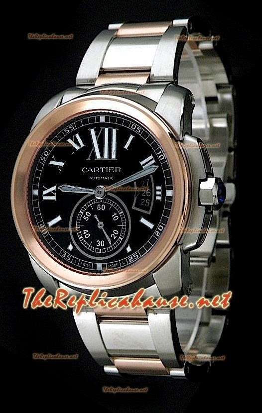 Swiss Calibre De Cartier Replica Montre - Ultime Montre Réplique à l’Authentique 1 sur 1
