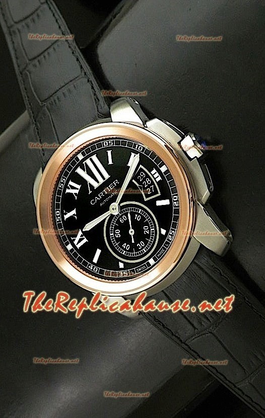 Swiss Calibre De Cartier Replica Montre - Ultime Montre Réplique à l’Authentique 1 sur 1