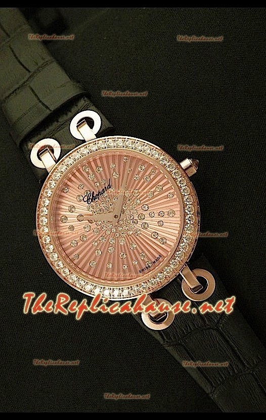 Chopard Xtraveganza Femmes Montre avec Boîtier Garnis de Diamants