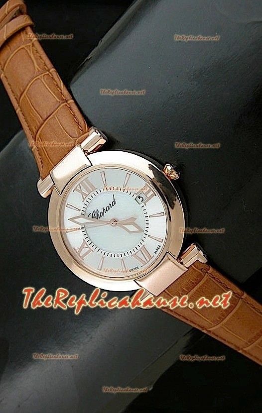Chopard Montre Femmes Impériale Suisse Boîtier en Or Rose