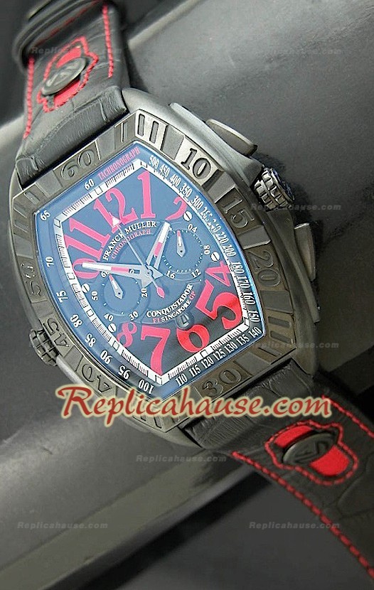 Franck Muller Conquistador Singapore GP Edition PVD Montre