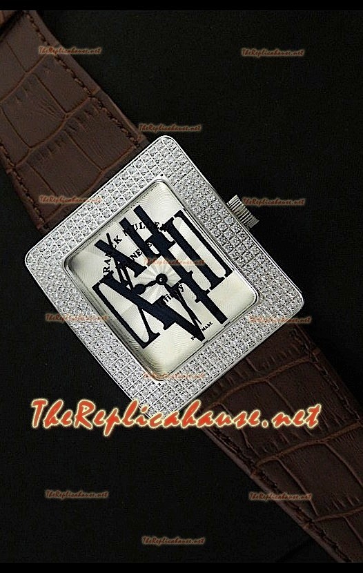 Franck Muller Infinity Femmes Replica Montre avec Heure en chiffres Romains