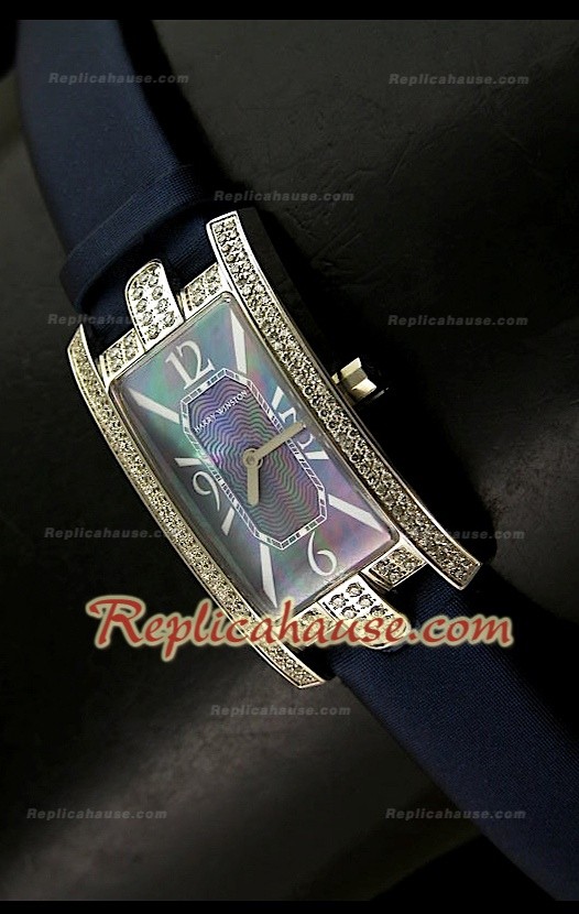 Harry Winston Avenue C Blue Pearl Cadran
