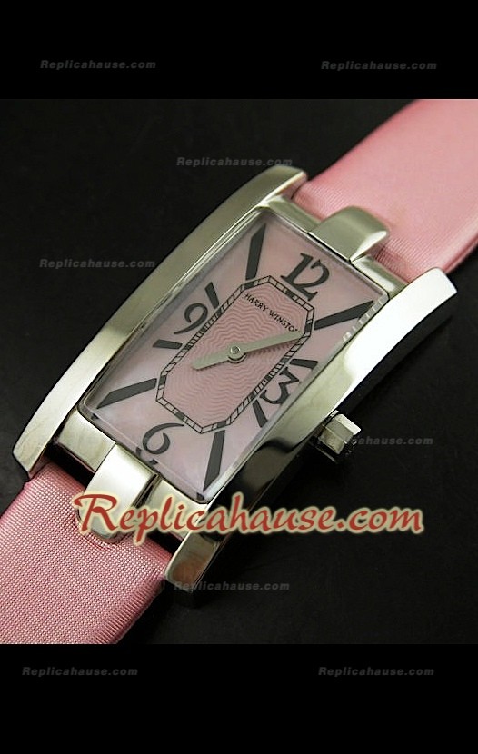 Harry Winston Avenue C Pink Pearl Cadran